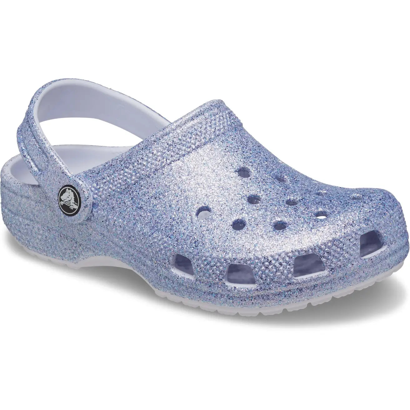 CROCS INFANT CLASSIC GLITTER CLOG - FROSTED GLITTER