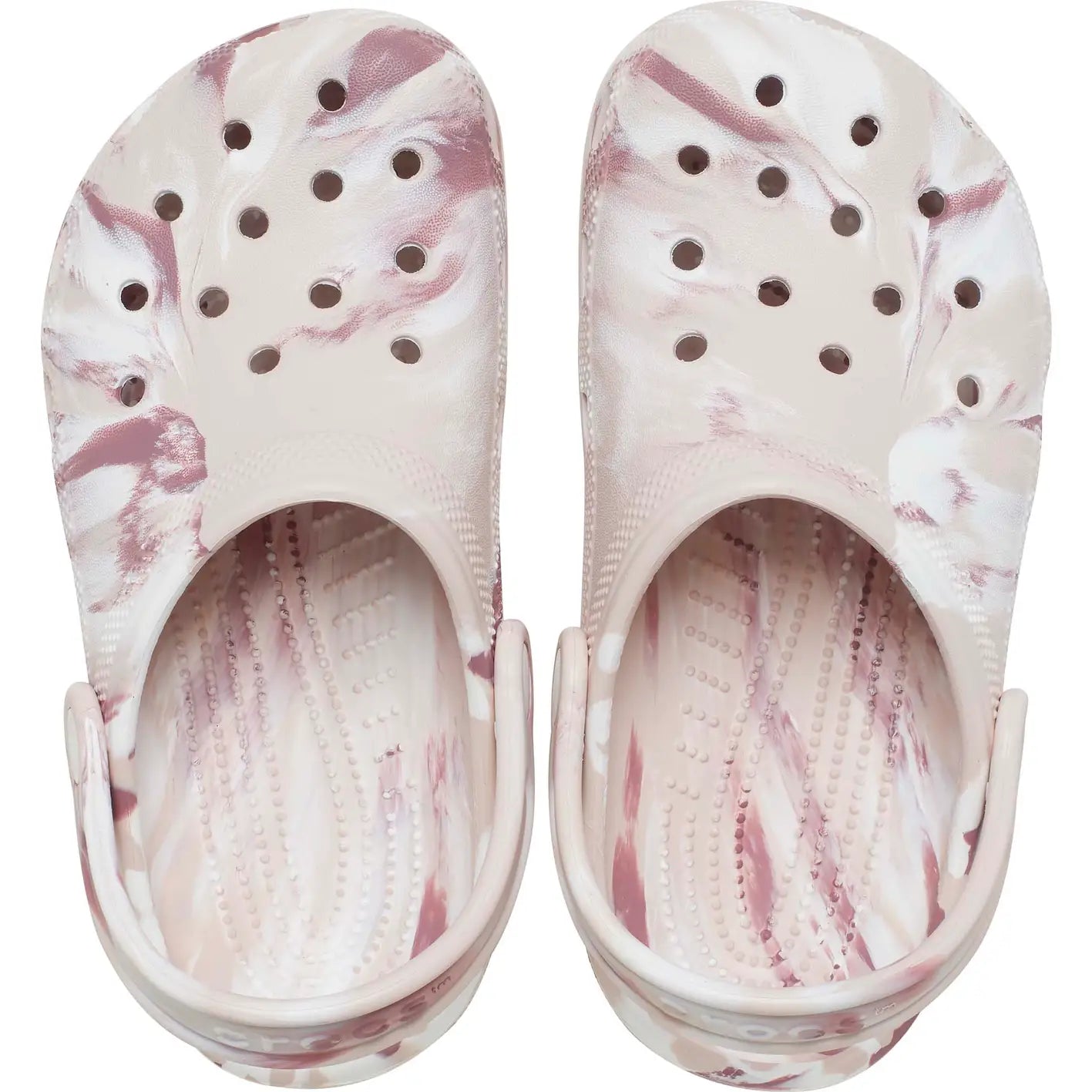 CROCS INFANT CLASSIC MARBLED CLOG - QUARTZ/MULTI