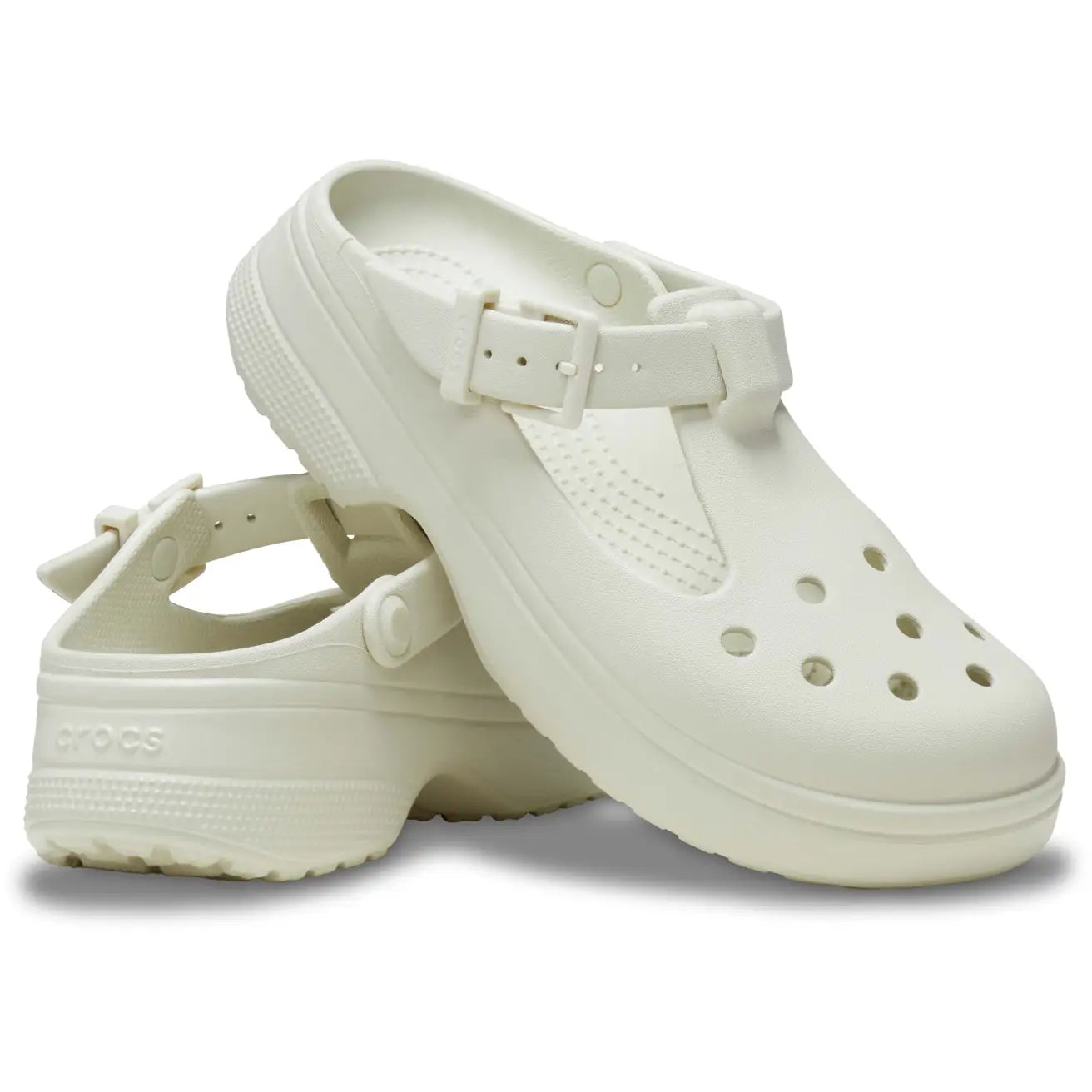 CROCS CLASSIC MARY JANE CLOG - LINEN