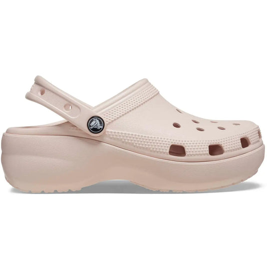 CROCS WOMENS CLASSIC PLATFORM CLOG - QUARTZ