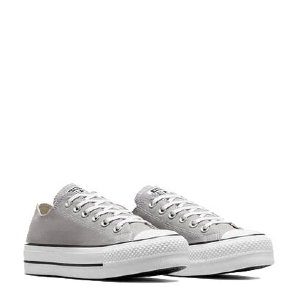 CONVERSE WOMENS CHUCK TAYLOR ALL STAR LIFT PLATFORM - TOTALLY NEUTRAL/WHITE/BLACK