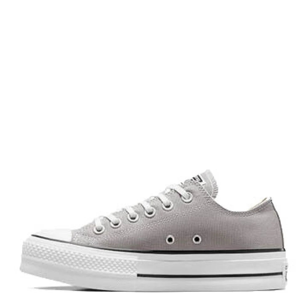 CONVERSE WOMENS CHUCK TAYLOR ALL STAR LIFT PLATFORM - TOTALLY NEUTRAL/WHITE/BLACK