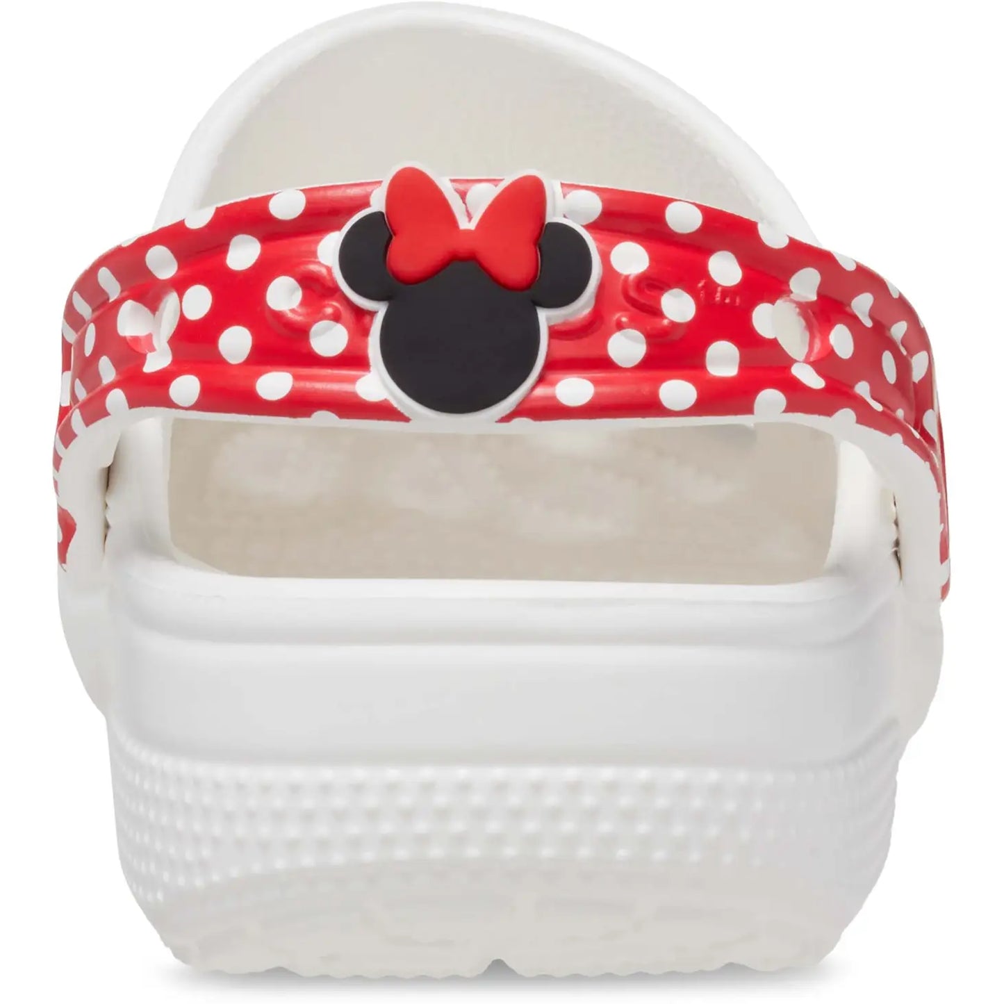 CROCS INFANT DISNEY MINNIE MOUSE CLOG - WHITE/RED