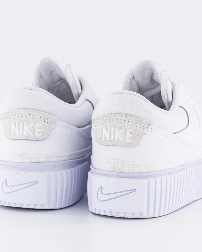 NIKE WOMENS COURT LEGACY LIFT - WHITE/WHITE