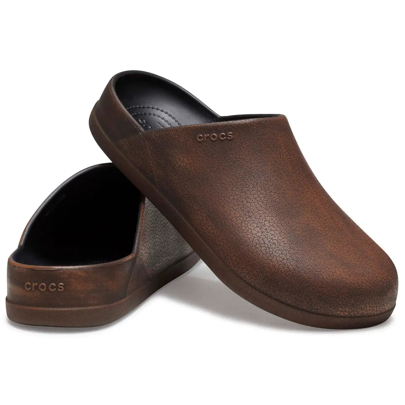 CROCS DYLAN BURNISHED CLOG - MOCHA