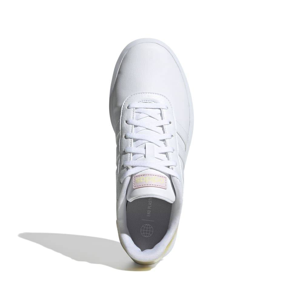 ADIDAS WOMENS COURT PLATFORM - WHITE