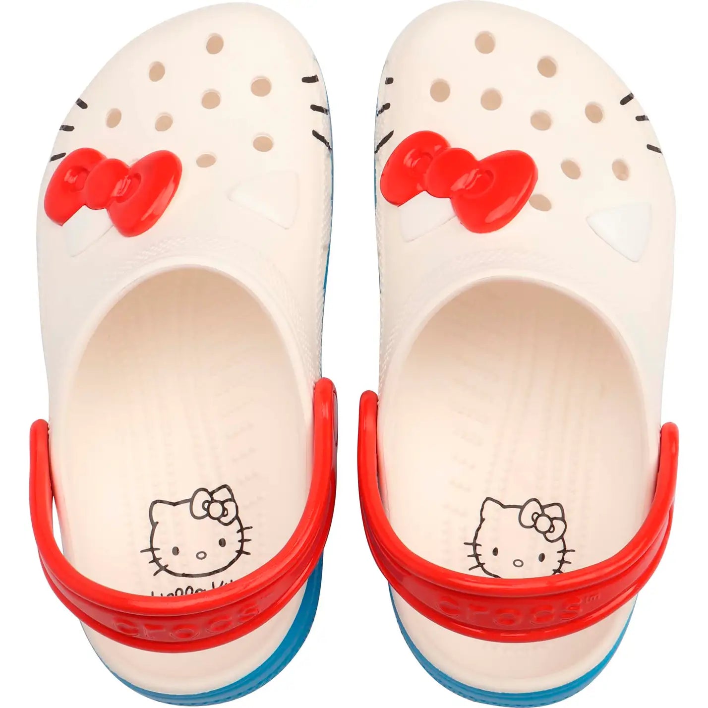 CROCS KIDS HELLO KITTY IAM CLASSIC CLOG - WHITE