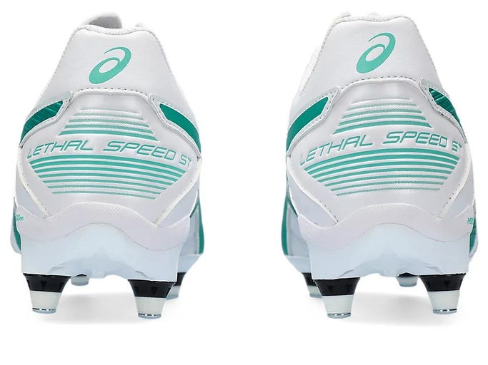 ASICS LETHAL SPEED ST 2 - WHITE/AURORA GREEN