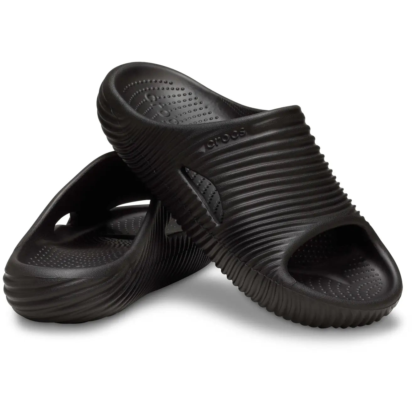 CROCS MELLOW TIDE SLIDE - BLACK