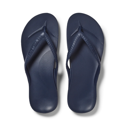 ARCHIES ARCH SUPPORT JANDALS - NAVY