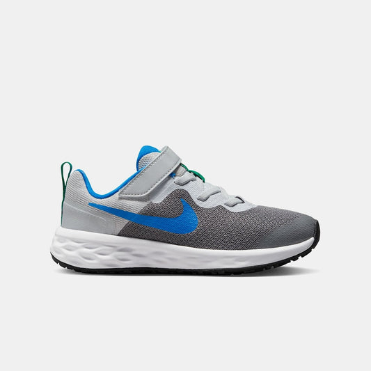 NIKE KIDS REVOLUTION 6 NN - COOL GREY/PHOTO BLUE