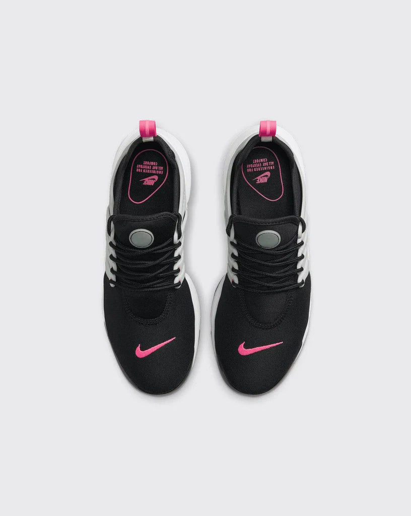 Air presto womens black and pink best sale