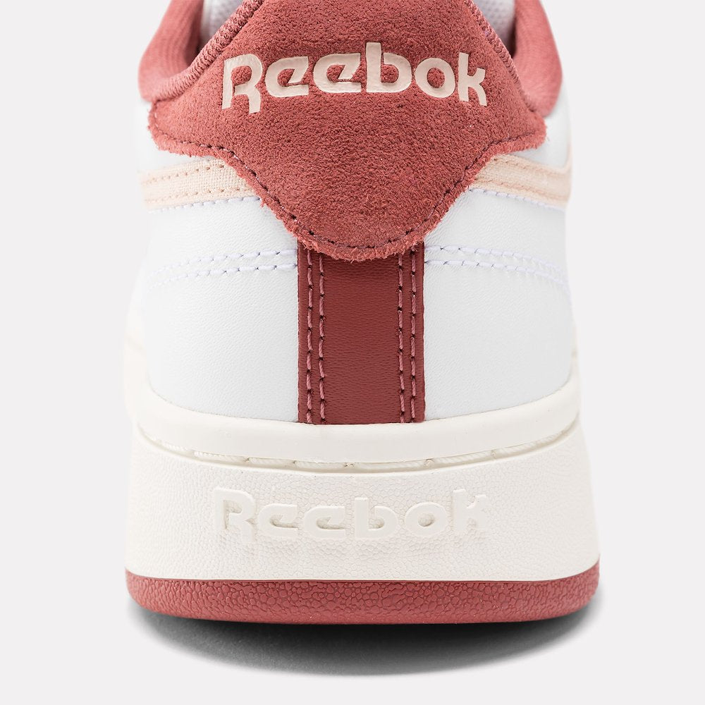 REEBOK WOMENS CLUB C DOUBLE - White/White/Sedona Rose