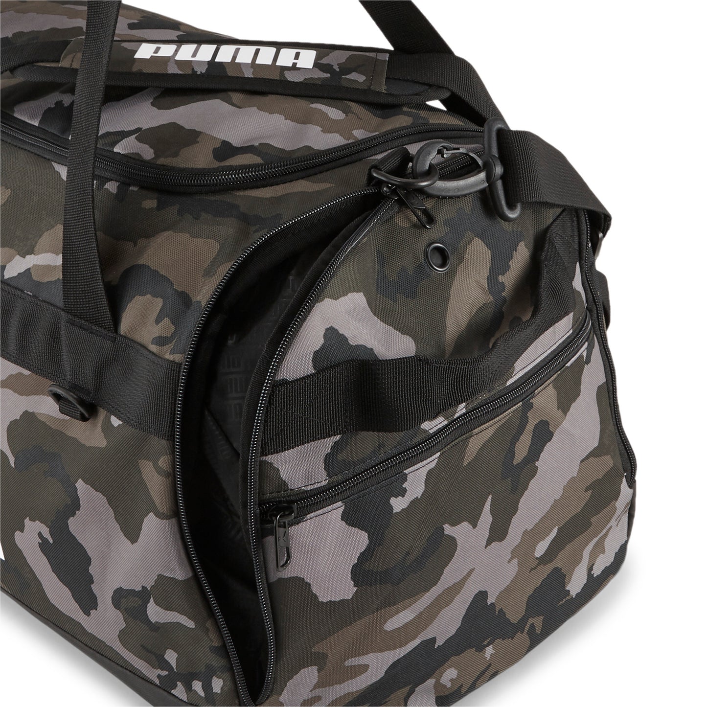 PUMA CHALLENGER MEDIUM DUFFEL BAG - FOREST NIGHT-CAMO