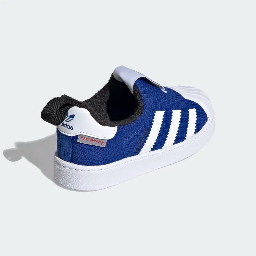 ADIDAS INFANT SUPERSTAR 360 I - ROYAL BLUE/WHITE/BLACK