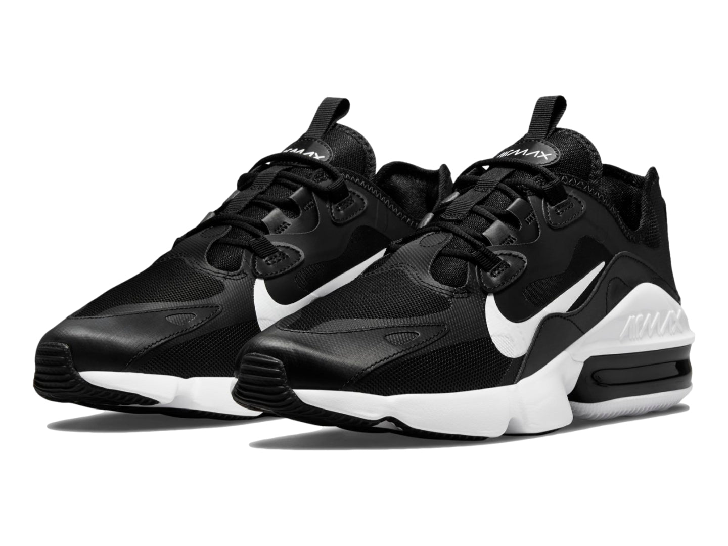 NIKE WOMENS AIR MAX INFINITY 2 - BLACK/WHITE-BLACK