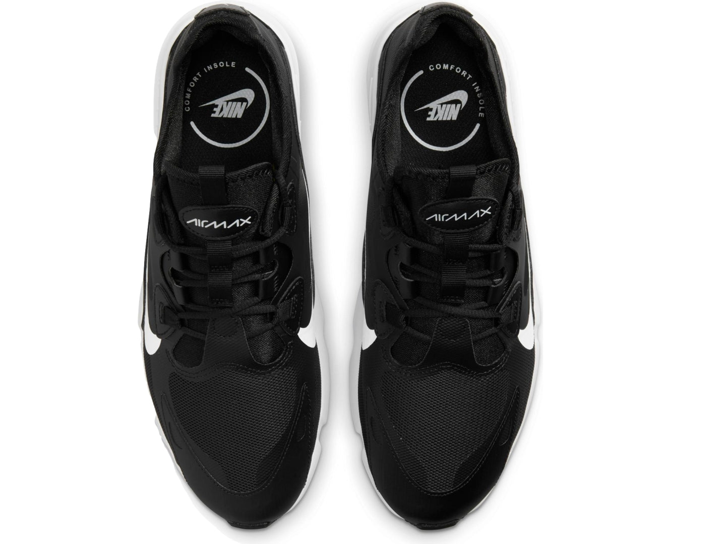 NIKE WOMENS AIR MAX INFINITY 2 - BLACK/WHITE-BLACK