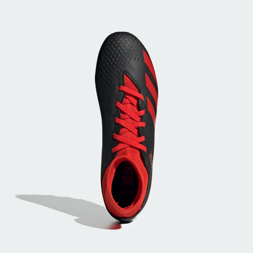 ADIDAS PREDATOR 20.4 S FXG - Core Black / Active Red / Cloud White