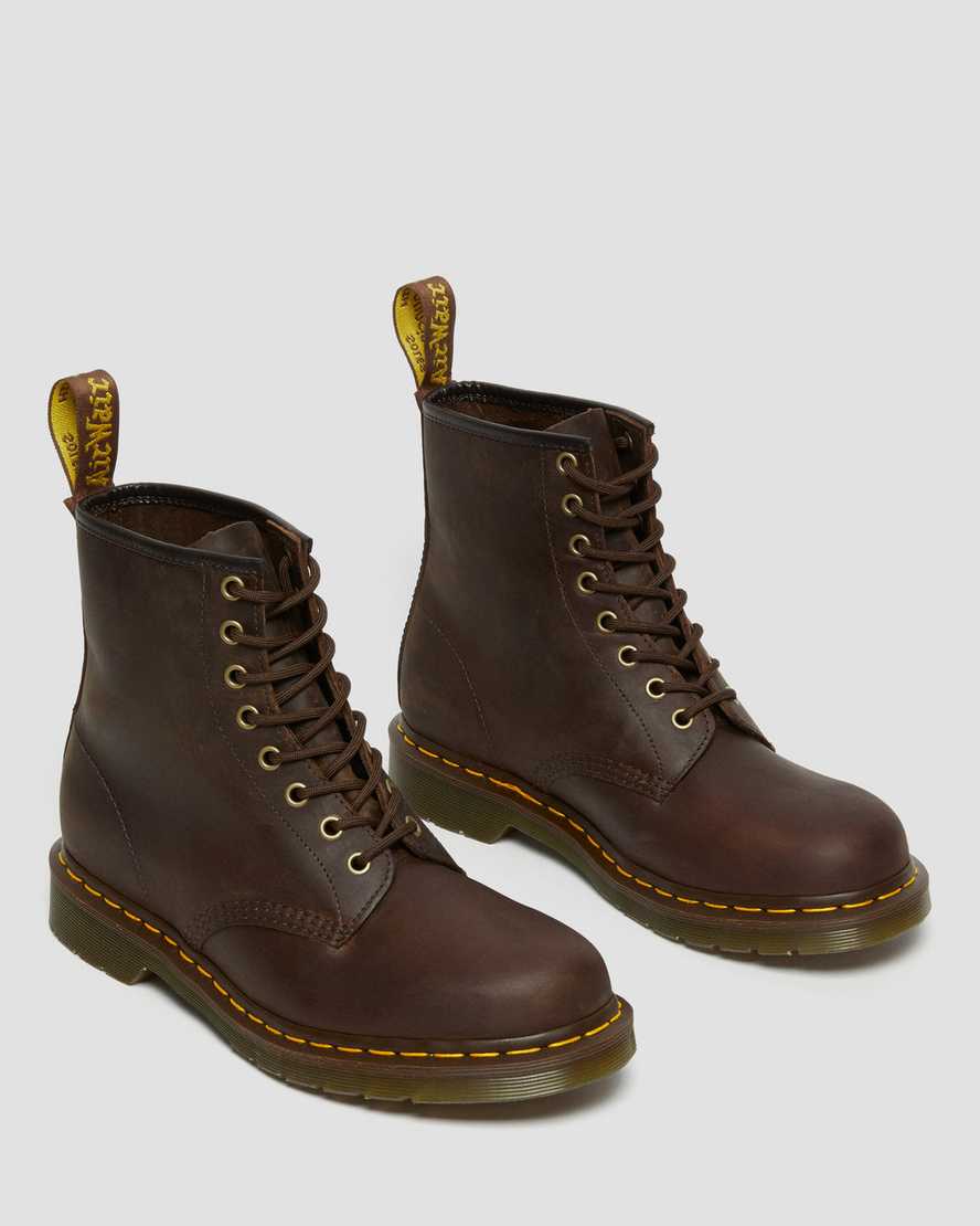 DR MARTENS 1460 GAUCHO - DARK BROWN CRAZY HORSE