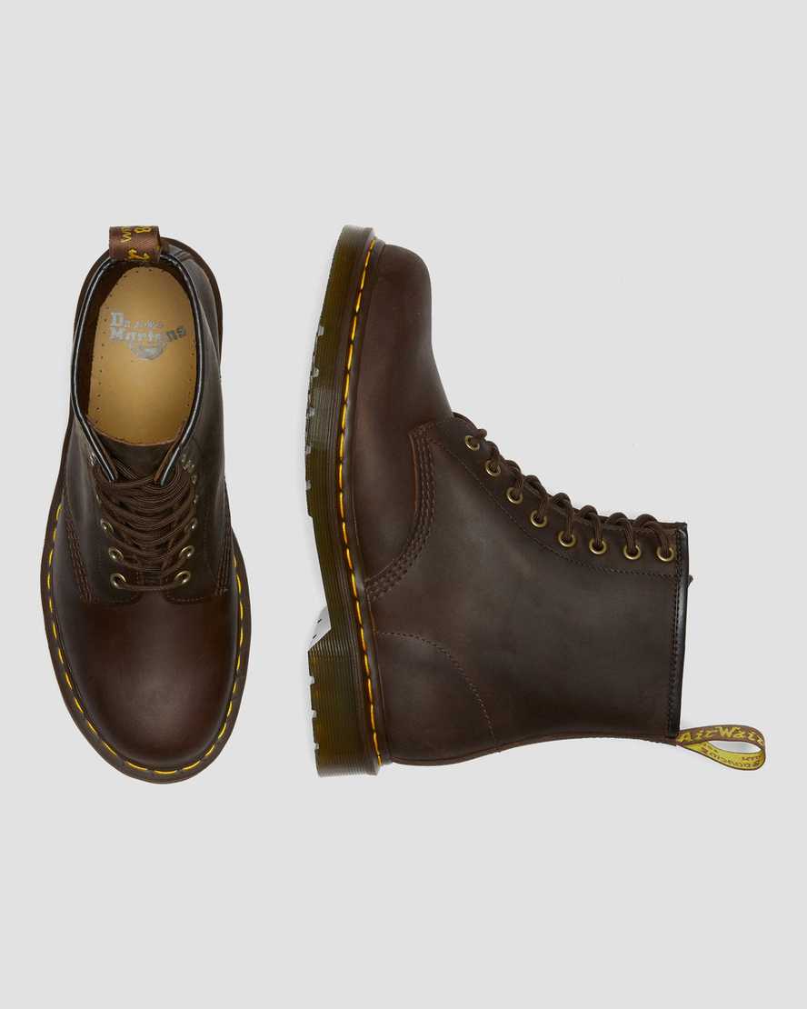 DR MARTENS 1460 GAUCHO - DARK BROWN CRAZY HORSE