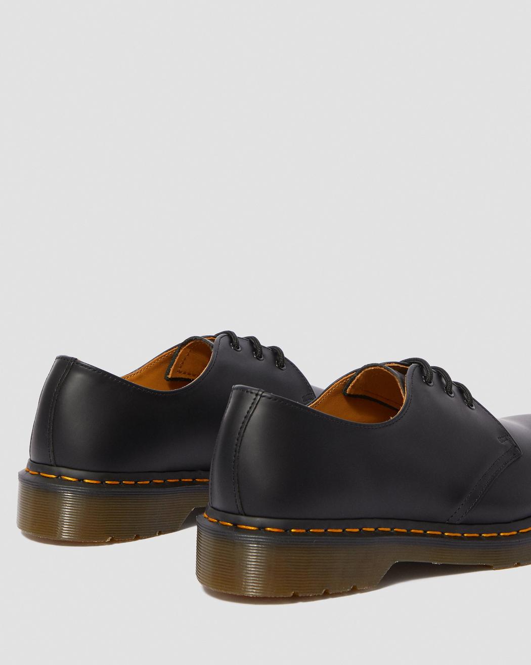 DR MARTENS 1461 SMOOTH LEATHER SHOES - BLACK SMOOTH