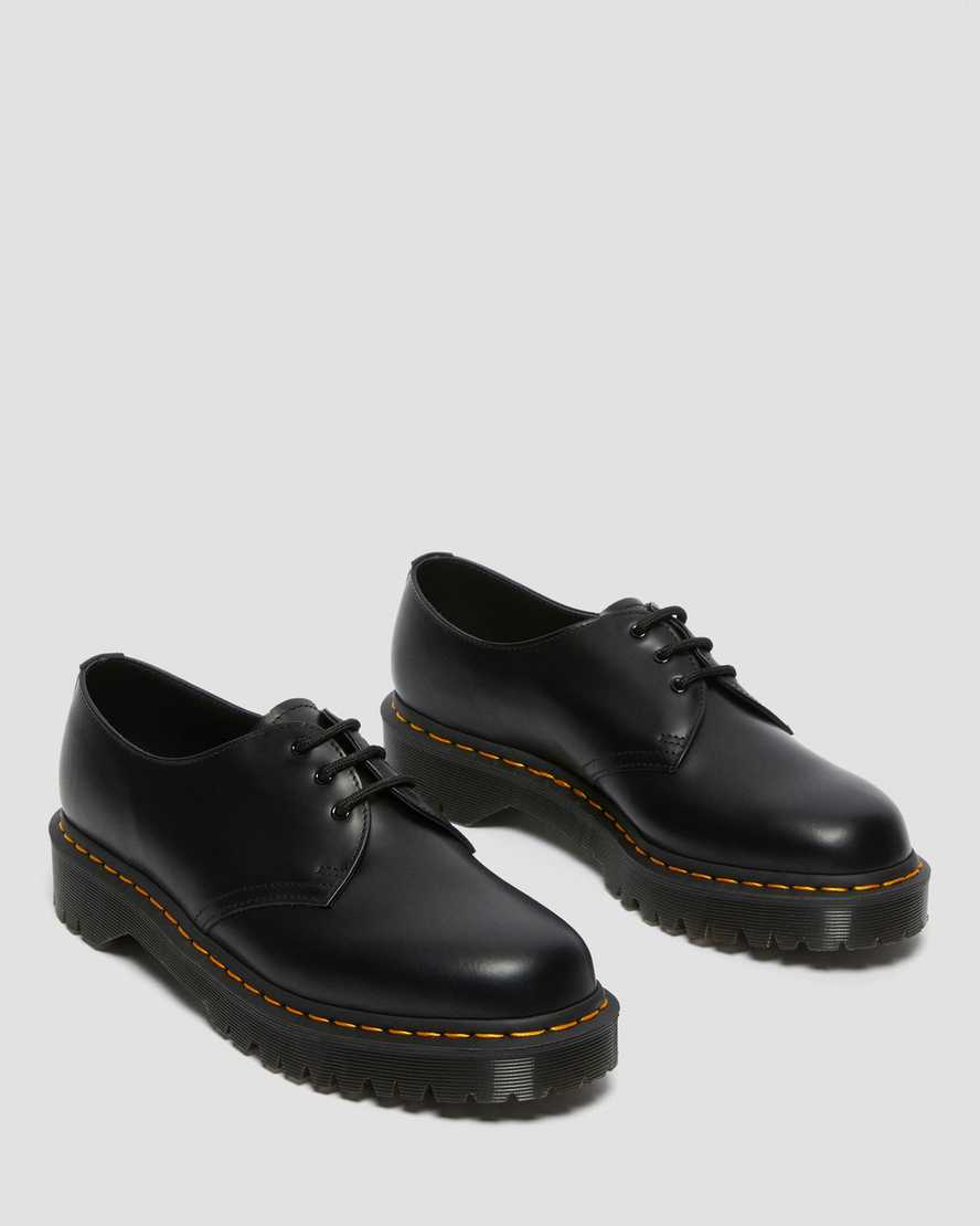 DR MARTENS 1461 BEX SMOOTH LEATHER - BLACK SMOOTH