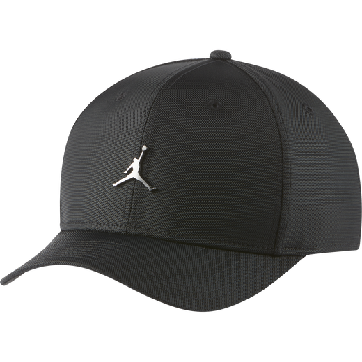 JORDAN MENS SNAPBACK HAT - BLACK/WHITE