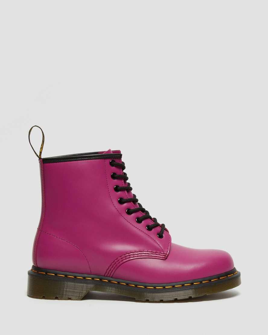 DR MARTENS 1460 SMOOTH LEATHER LACE UP - FUCHSIA SMOOTH LEATHER