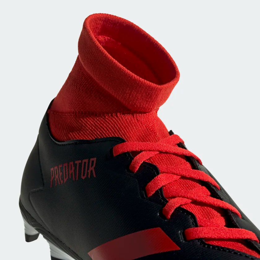 ADIDAS PREDATOR 20.4 S FXG - Core Black / Active Red / Cloud White