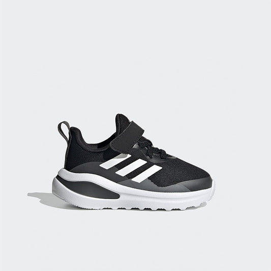 ADIDAS INFANT FORTARUN EL I - BLACK/WHITE/BLACK