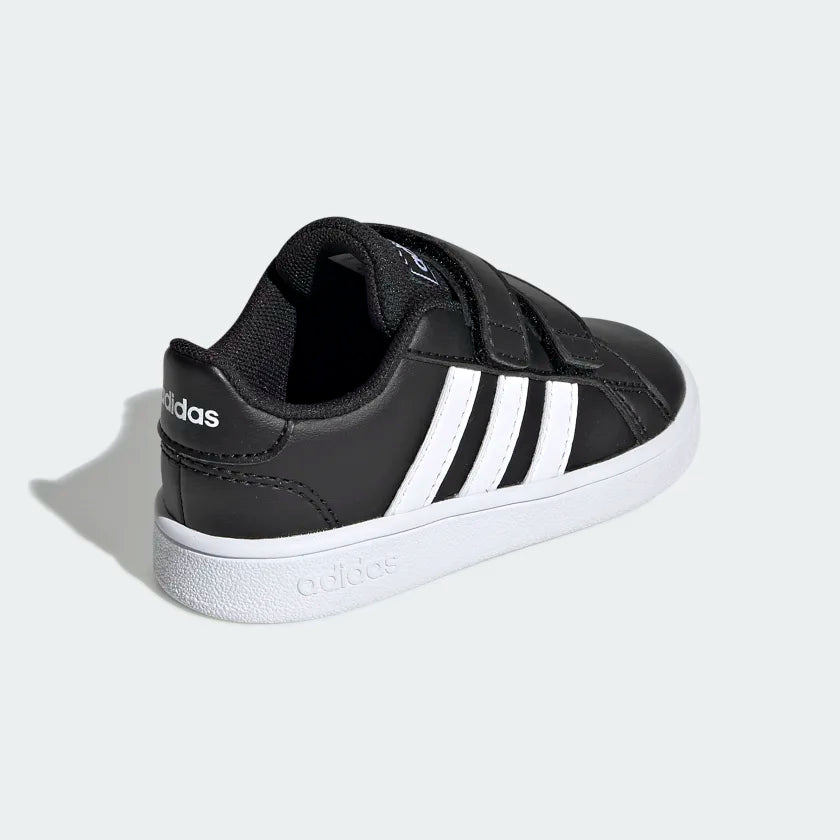 ADIDAS INFANT GRAND COURT I - Core Black / Cloud White / Cloud White