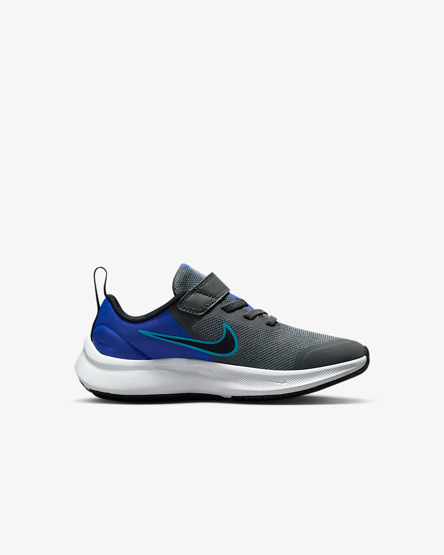 NIKE KIDS STAR RUNNER 3 - Iron Grey/Racer Blue/Black