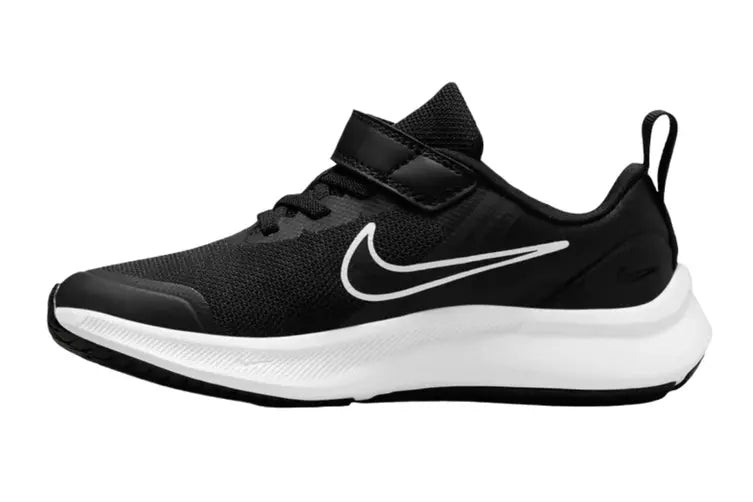 NIKE KIDS STAR RUNNER 3 (PSV) - BLACK/SMOKE GREY