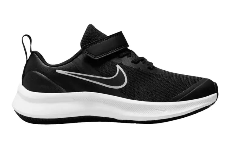 NIKE KIDS STAR RUNNER 3 (PSV) - BLACK/SMOKE GREY