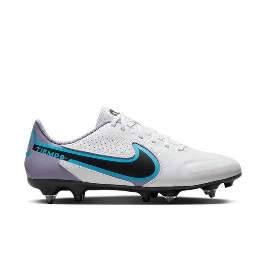 NIKE LEGEND 9 ACADEMY SG-PRO AC - WHITE/BLACK-BALTIC BLUE