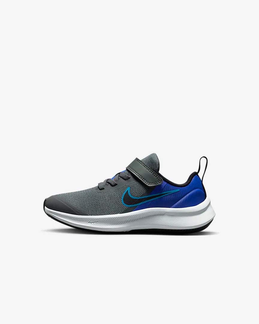 NIKE KIDS STAR RUNNER 3 - Iron Grey/Racer Blue/Black