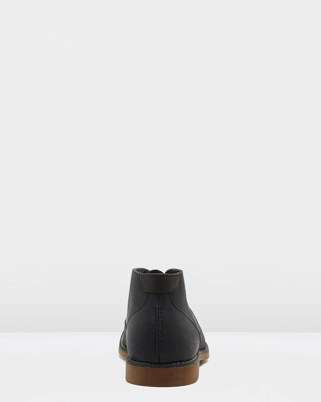 HUSH PUPPIES TERMINAL - BLACK RUB