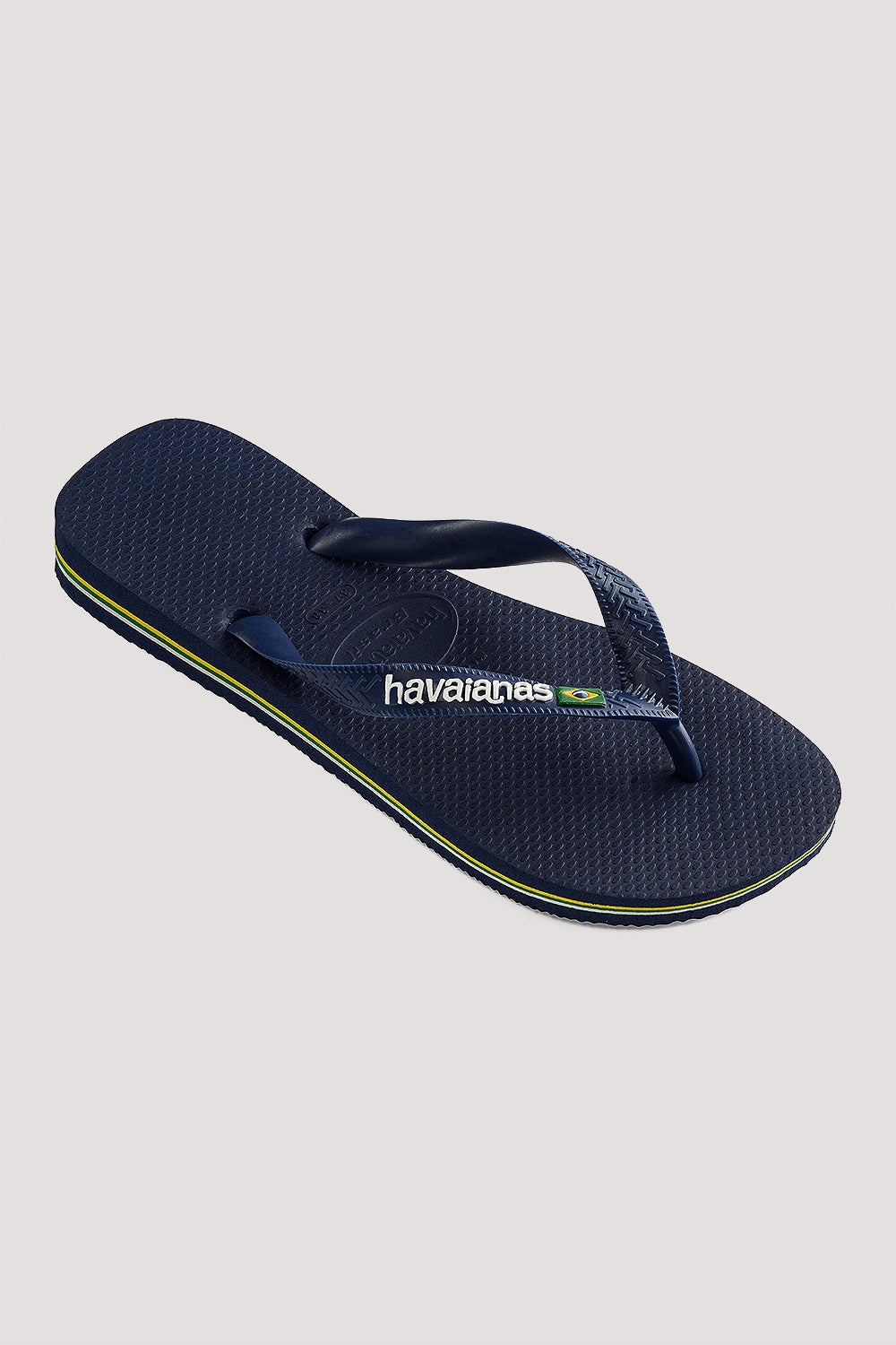 HAVAIANAS BRAZIL LOGO - NAVY