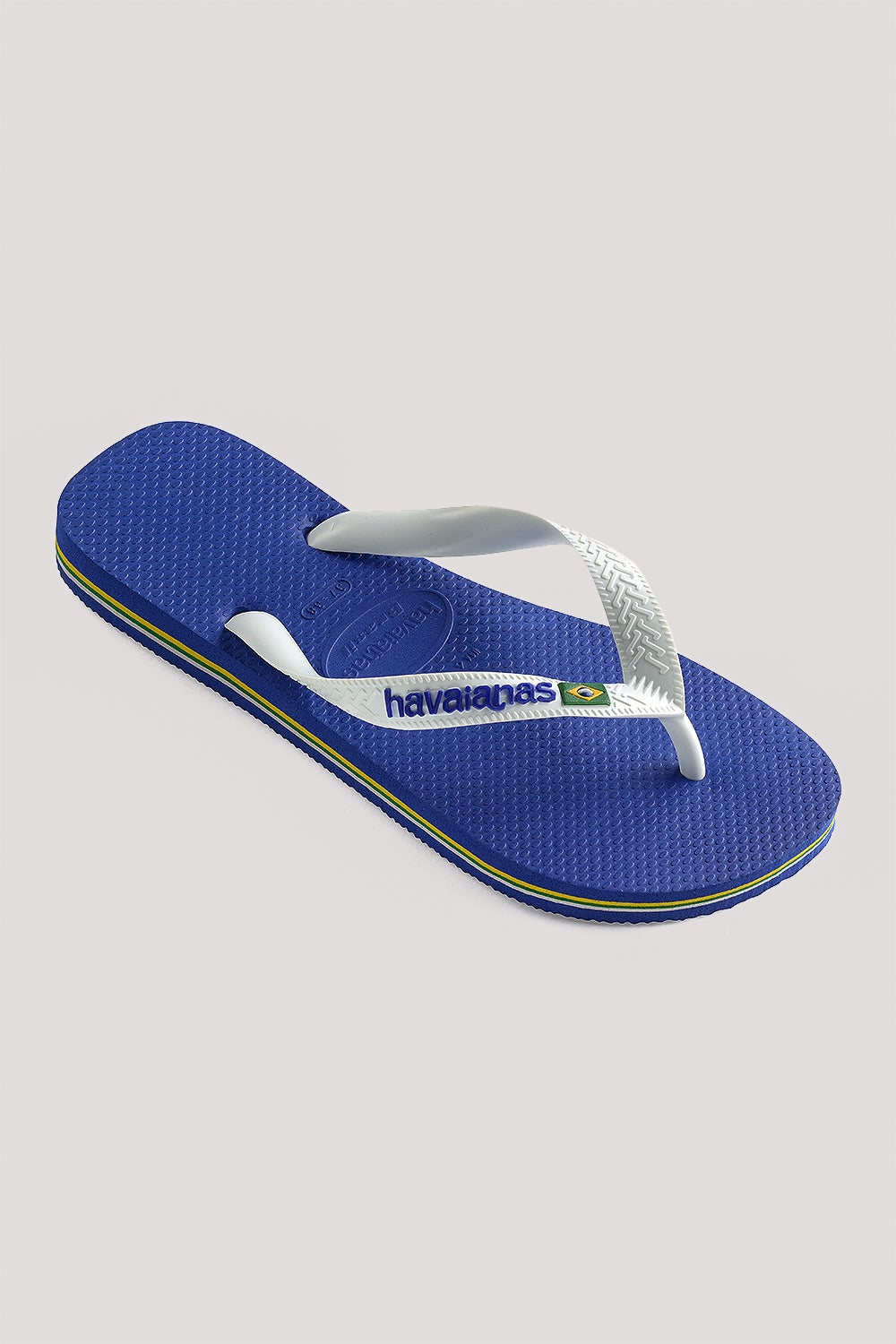 HAVAIANAS BRAZIL LOGO - BLUE/WHITE