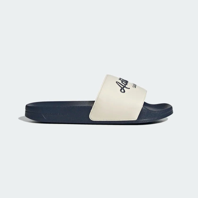 ADIDAS ADILETTE SHOWER SLIDES - Wonder White / Shadow Navy / Shadow Navy