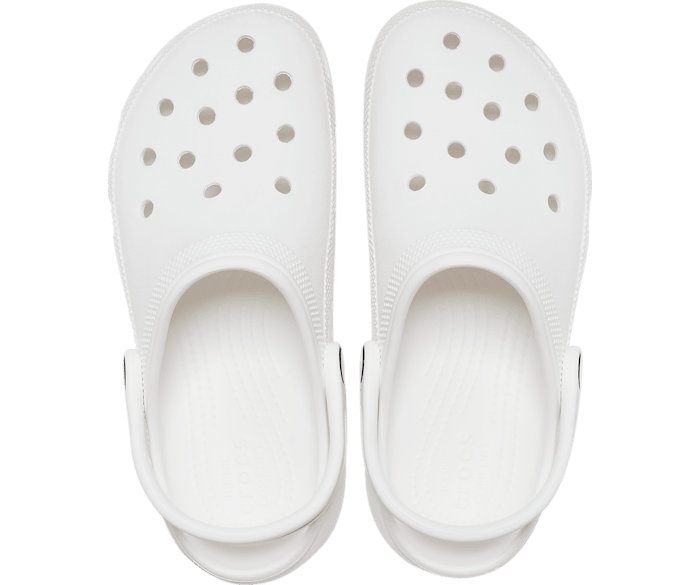 CROCS CLASSIC PLATFORM CLOG - WHITE