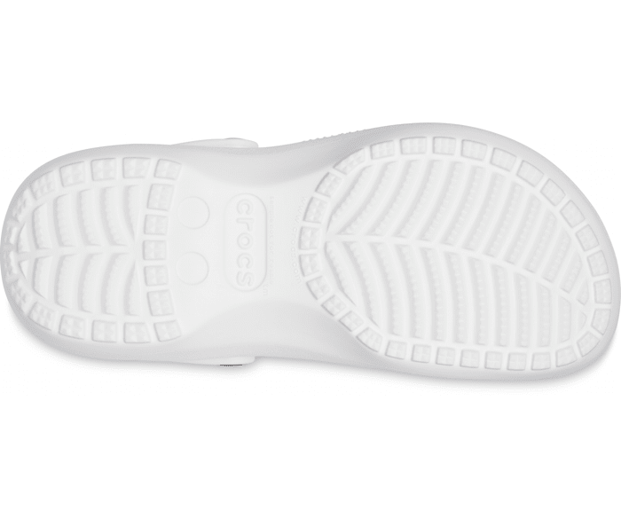 CROCS CLASSIC PLATFORM CLOG - WHITE