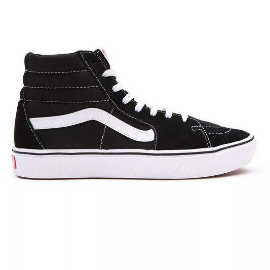 VANS COMFYCUSH SK8-HI - BLACK/TRUE WHITE