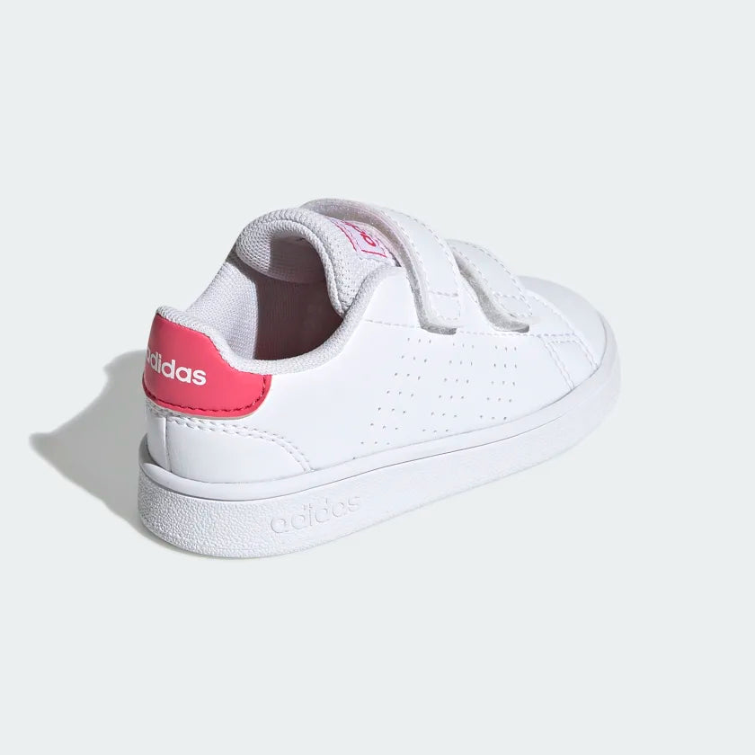 ADIDAS INFANT ADVANTAGE I - WHITE/PINK