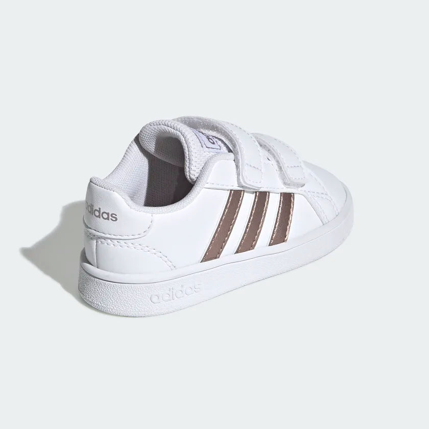 ADIDAS INFANT GRAND COURT I - Cloud White / Grey / Light Granite