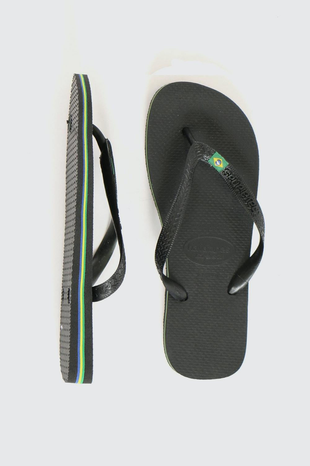 HAVAIANAS BRAZIL JANDAL - BLACK