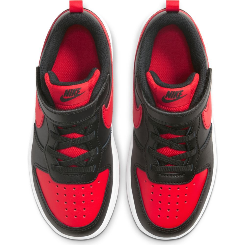 Nike court outlet borough low red