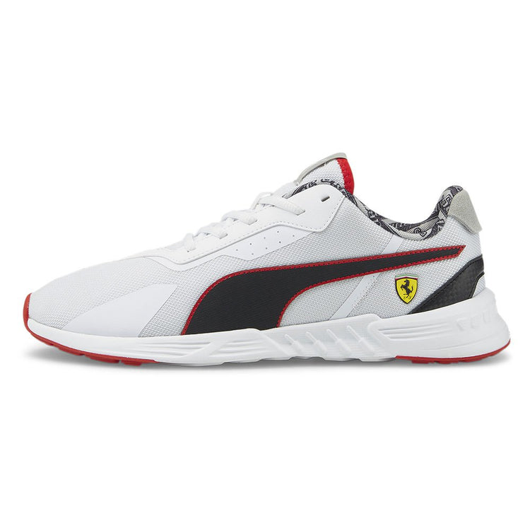 PUMA FERRARI TIBURION - WHITE/BLACK – Lotsa Shoes