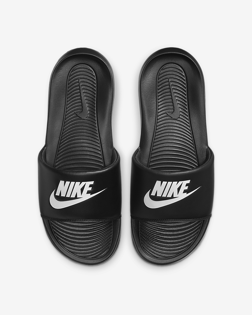 NIKE VICTORI ONE SLIDE - BLACK/WHITE