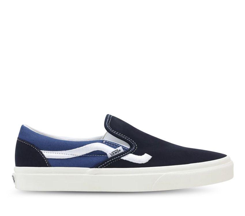 VANS CLASSIC SLIP ON - SIDESTRIPE NAVY